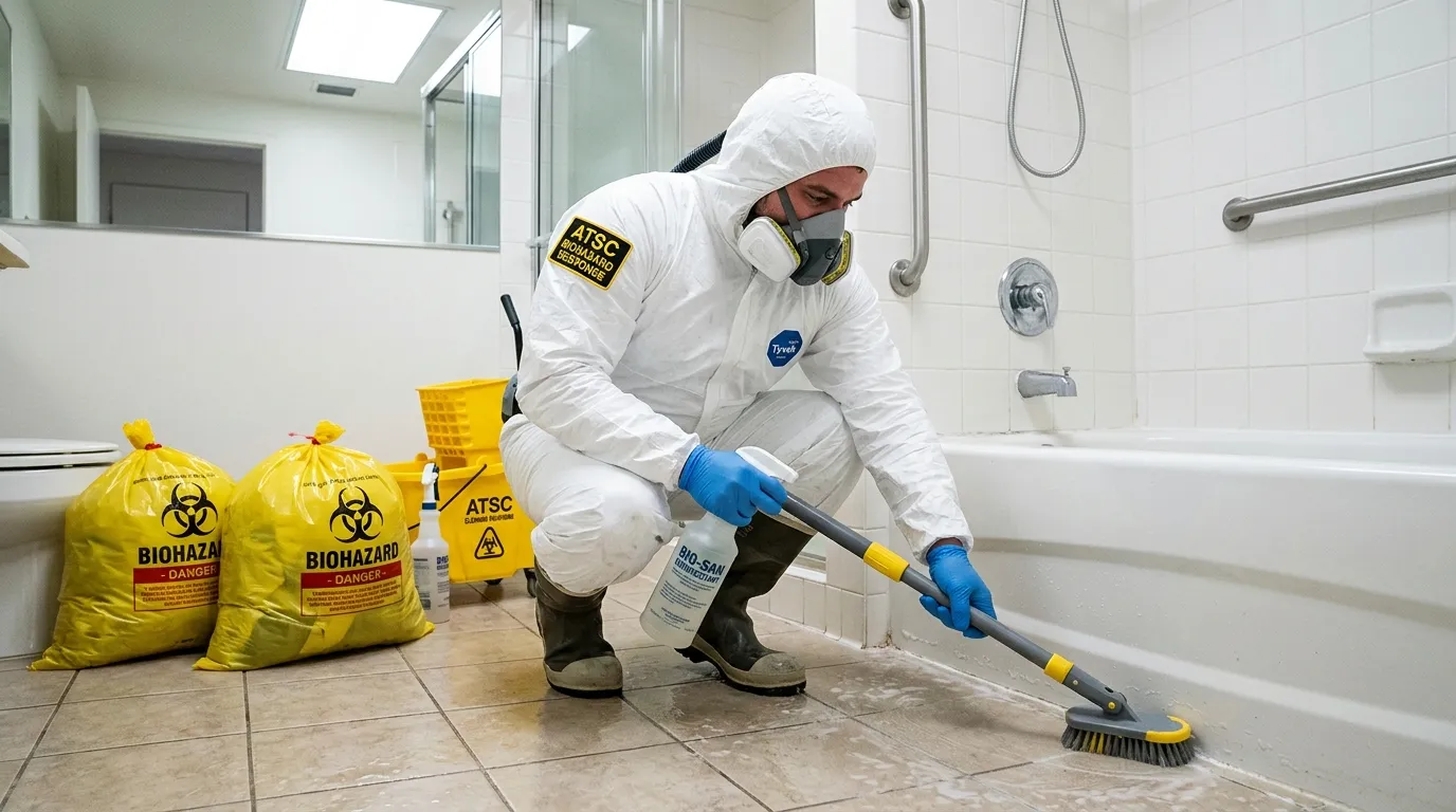 Decontamination equipment deployed for Blood Cleanup in Helena